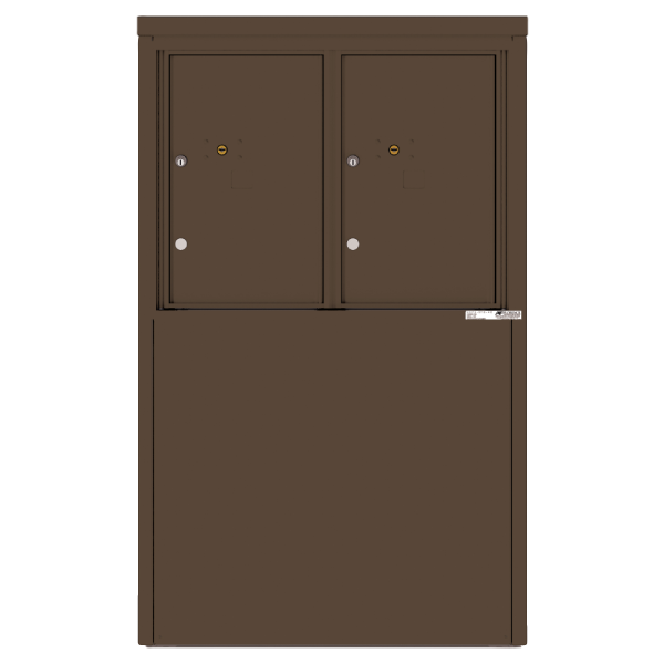 4C Commercial Mailbox, Free Standing, USPS Approved, Total Parcel Lockers 2