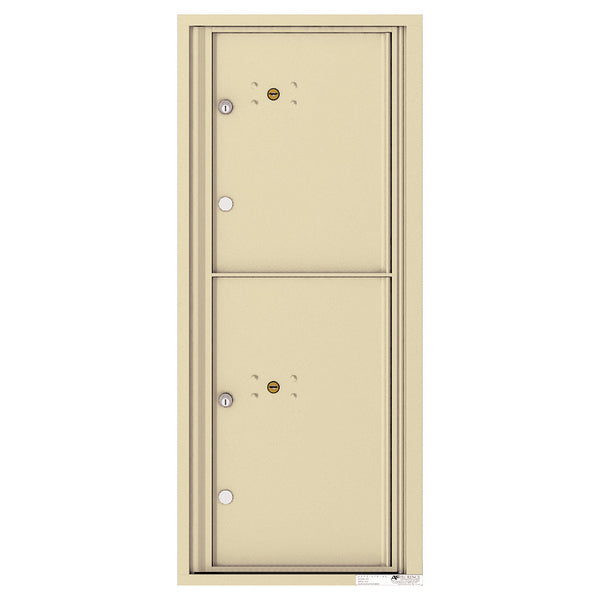 4C Commercial Mailbox, Wall Mt. USPS Approved, Total Parcel Lockers 2