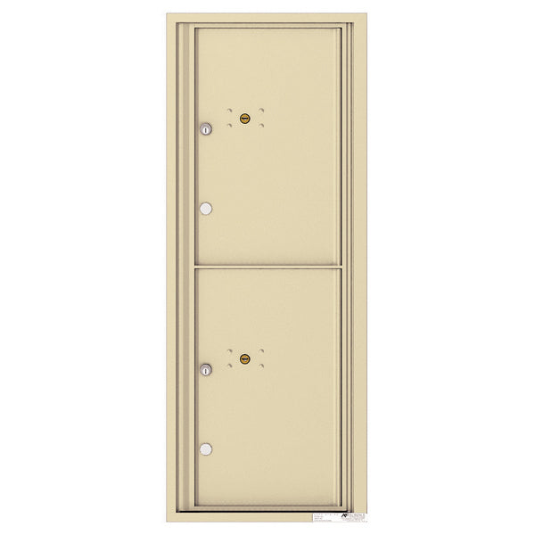 4C Commercial Mailbox, Wall Mt. USPS Approved, Total Parcel Lockers 2