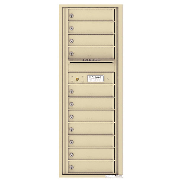 4C Commercial Mailbox, Wall Mt. , Total Tenant compartments 11