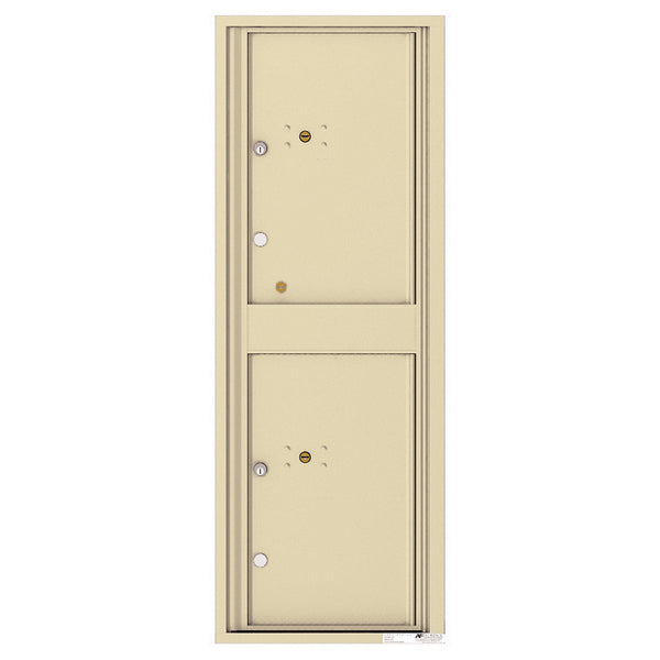 4C Commercial Mailbox, Wall Mt. USPS Approved, Total Parcel Lockers 2