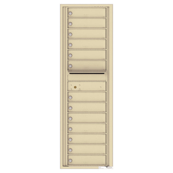 4C Commercial Mailbox, Wall Mt. , Total Tenant compartments 13