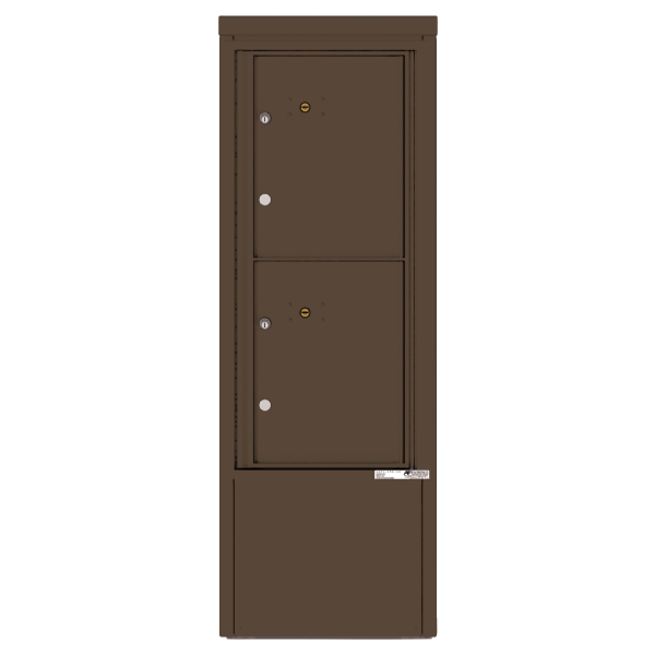4C Commercial Mailbox, Free Standing, USPS Approved, Total Parcel Lockers 2
