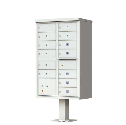 vital CBU mailbox – 1570-13 – Total Tenant Doors: 13 Total Parcel Lockers: 1