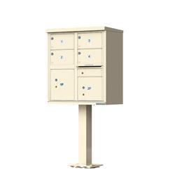 vital CBU mailbox – 1570-4T5 – Total Tenant Doors: 4 | Total Parcel Lockers: 2