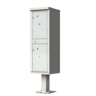 valiant CBU Outdoor Parcel Locker - 1590-T1 | Total Tenant Doors: 0 | Total Parcel Lockers: 2