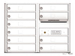 4C Commercial Mailbox, Wall Mt. USPS Approved, Total Tenant compartments  10