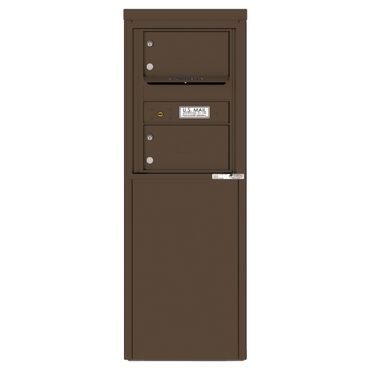 4C Commercial Mailbox, Free Standing, USPS Approved, Total Tenant compartments 2