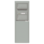 4C Commercial Mailbox, Free Standing, USPS Approved, Total Tenant compartments 2