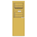 4C Commercial Mailbox, Free Standing, USPS Approved, Total Tenant compartments 4