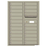 4C Commercial Mailbox, Wall Mt. , Total Tenant compartments  22