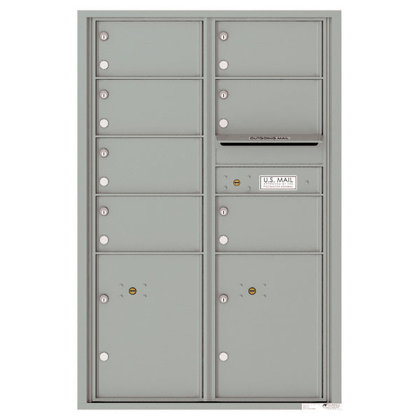 4C Commercial Mailbox, Wall Mt. USPS Approved, Total Tenant compartmen ...