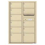 4C Commercial Mailbox, Wall Mt. , Total Tenant compartments  11