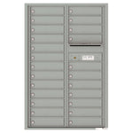 4C Commercial Mailbox, Wall Mt. , Total Tenant compartments  24