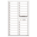 4C Commercial Mailbox, Wall Mt. , Total Tenant compartments  26