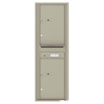 4C Commercial Mailbox, Wall Mt. USPS Approved,  Total Parcel Lockers  2