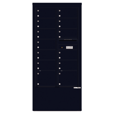 4C Commercial Mailbox, Free Standing, Total Tenant compartments 13