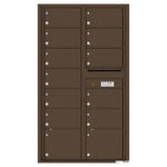 4C Commercial Mailbox, Wall Mt. , Total Tenant compartments  13