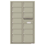 4C Commercial Mailbox, Wall Mt. , Total Tenant compartments  13