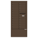 4C Commercial Mailbox, Free Standing, Total Tenant compartments 28