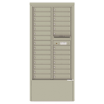 4C Commercial Mailbox, Free Standing, Total Tenant compartments 28