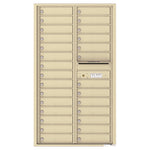 4C Commercial Mailbox, Wall Mt. , Total Tenant compartments  28