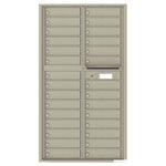 4C Commercial Mailbox, Wall Mt. , Total Tenant compartments  29