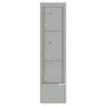 4C Commercial Mailbox, Free Standing, USPS Approved, Total Parcel Lockers 3