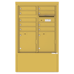 4C Commercial Mailbox, Free Standing, USPS Approved, Total Tenant compartments 9, Total Parcel Lockers 2